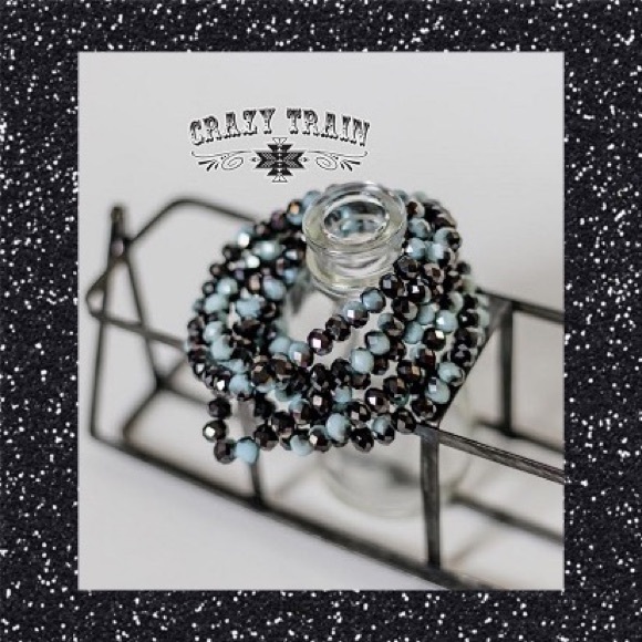 Crazy Train Jewelry - Buy 2, Get 1 FREE! Black Ice Bracelet